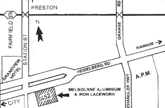 Melbourne Aluminium & Iron Lacework - Wrought Iron Components Melbourne, Australia